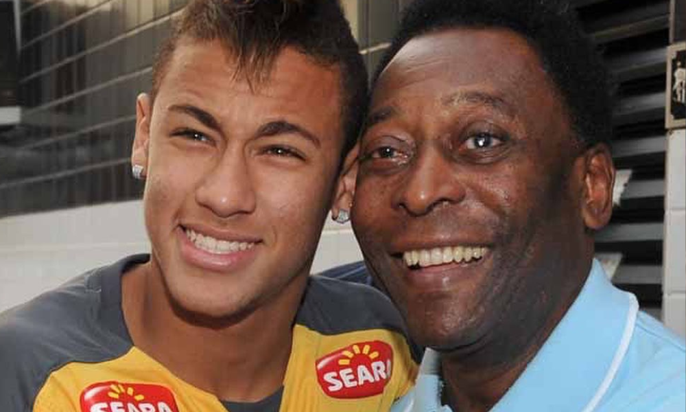 Neymar diz que Pelé ‘transformou o futebol em arte’